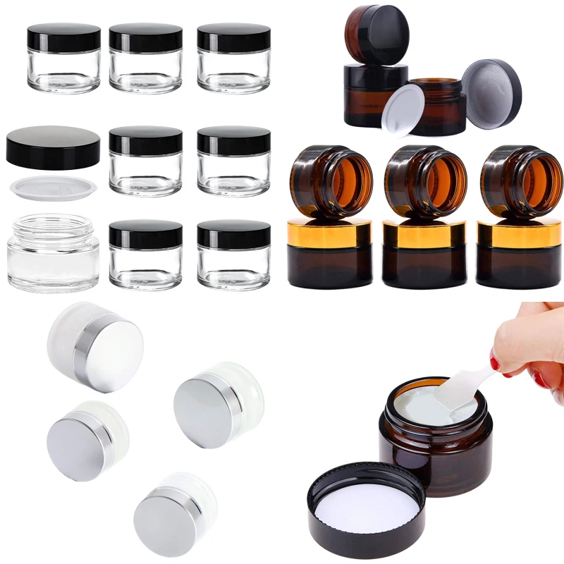 Candle Supplies Glass Jars - 5 ชิ้น 5 กรัม - 100