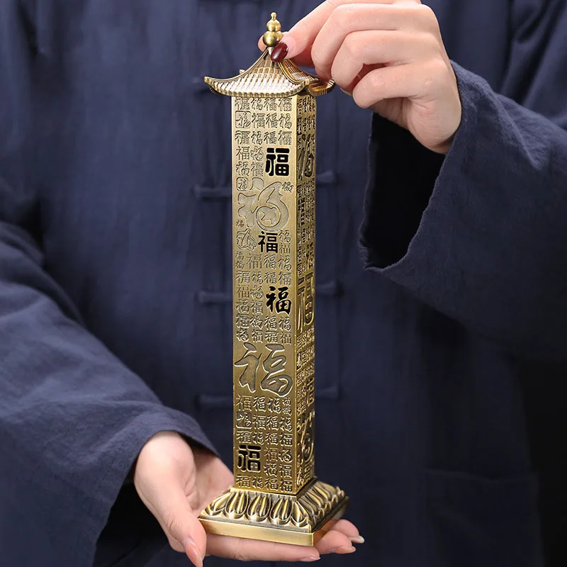 Zen Candle Supplies - Y เลียนแบบ Bronze ธูป Burner สําหรับธูปไม้จันทน์