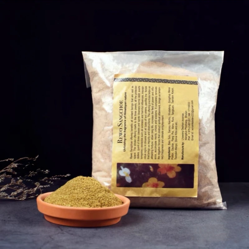 Zen Candle Supplies - 250g ควัน Bhutan Supply ผงธูป Home