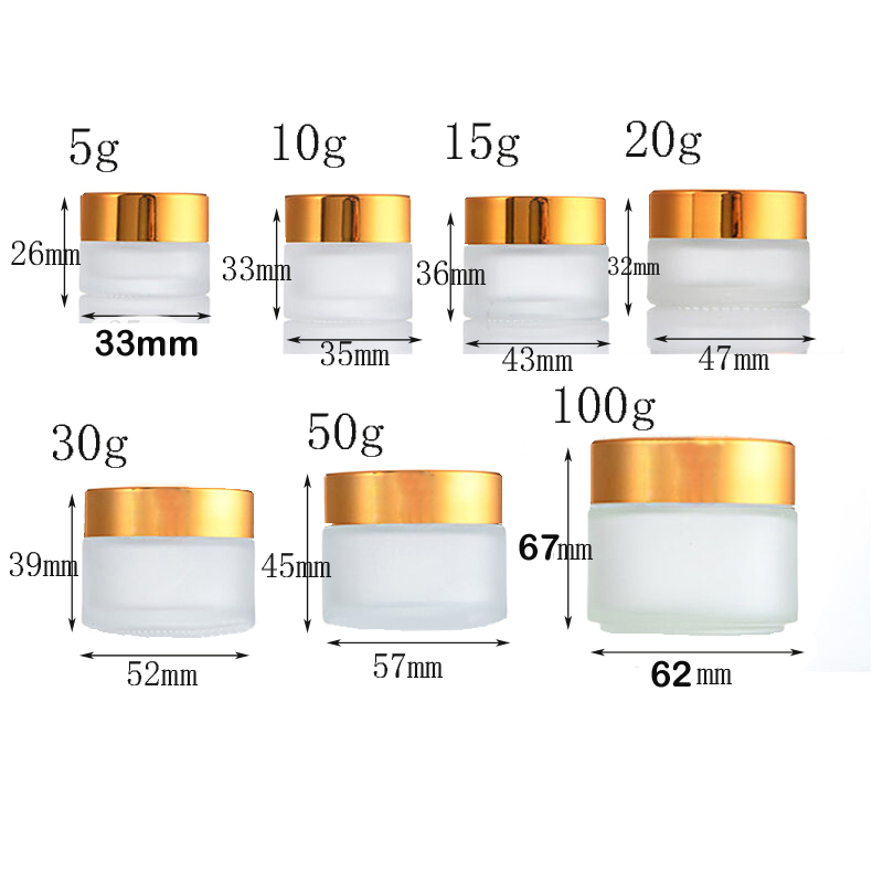 5 ชิ้น 5 กรัม - 100 กรัม Mini  - Candle Supplies Glass Jars บทวิจารณ์และราคา
