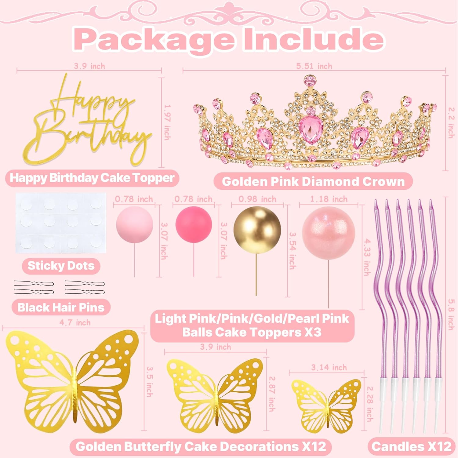 ที่ประดับเค้กทรงมงกุฎ, เทียนรู - Candle. Queen บทวิจารณ์และราคา