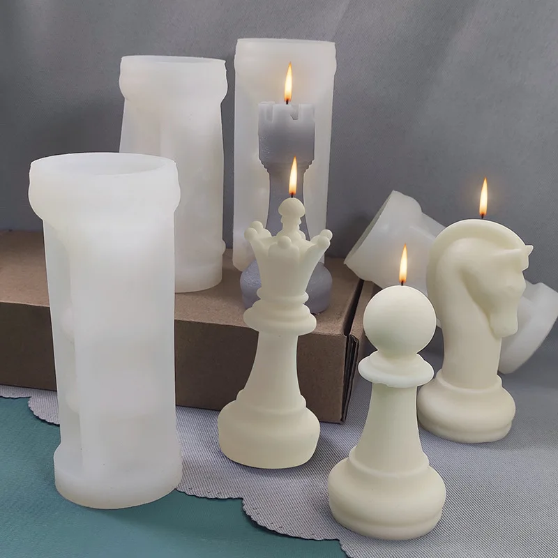 แม่พิมพ์ซิลิโคนรูปตัวหมากรุก ส - Candle. Queen บทวิจารณ์และราคา
