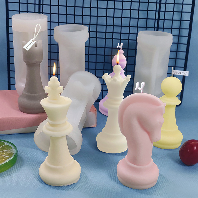 แม่พิมพ์ซิลิโคนรูปตัวหมากรุก ส - Candle. Queen บทวิจารณ์และราคา