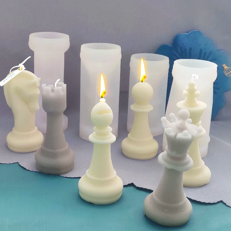 แม่พิมพ์ซิลิโคนรูปตัวหมากรุก ส - Candle. Queen บทวิจารณ์และราคา