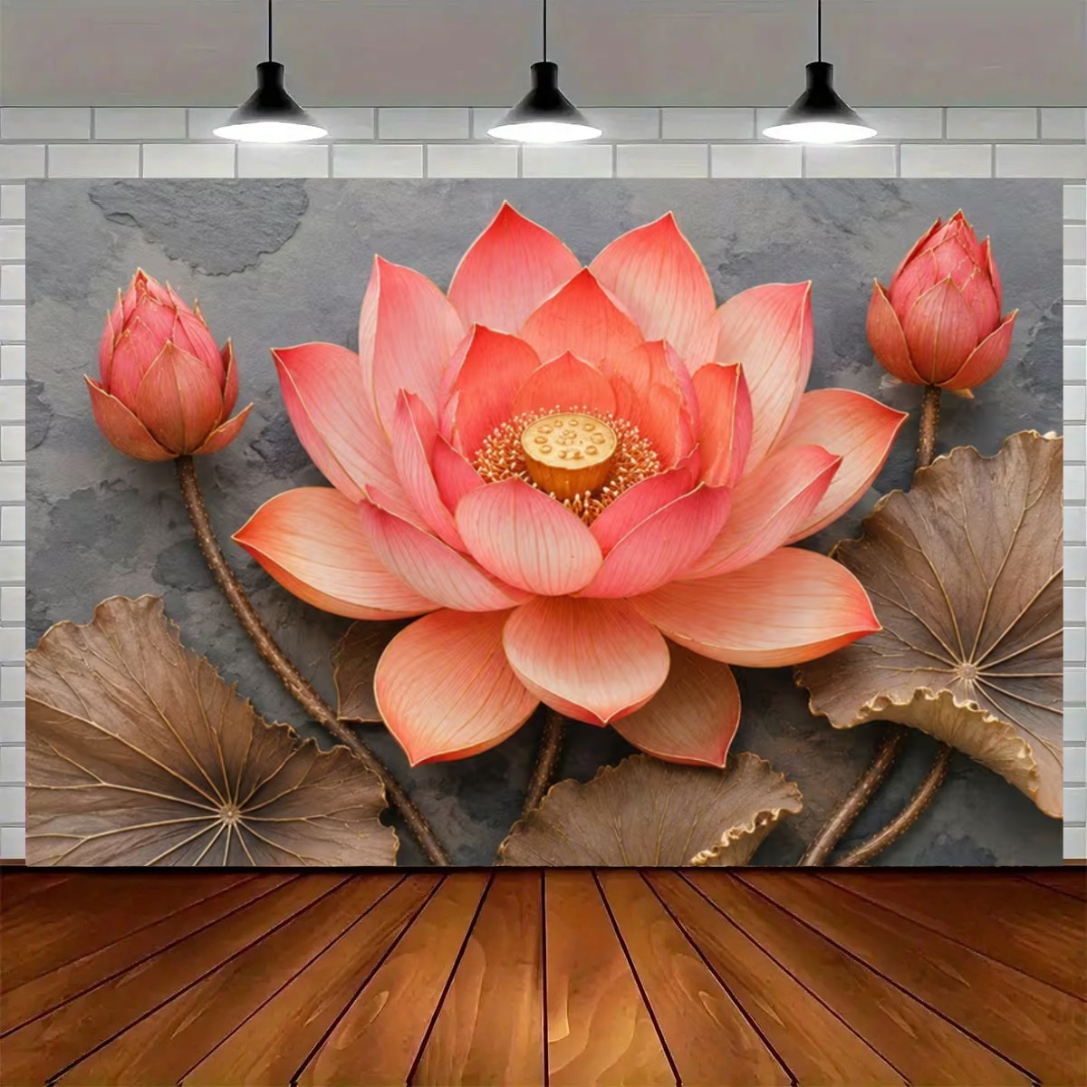 ดอกบัวที่สง่างาม ฉากหลังถ่ายภา - Zen Candle Supplies บทวิจารณ์และราคา