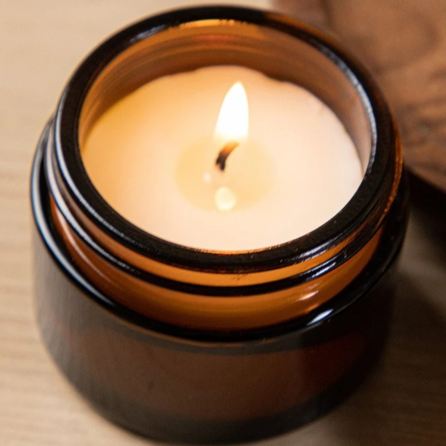 เทียนหอมแก้วสีน้ำตาล ไร้ควัน ก - Candle Supplies Glass Jars บทวิจารณ์และราคา