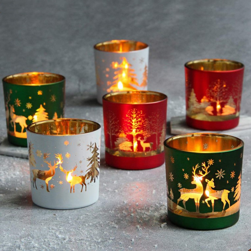 ภาชนะแก้วคริสต์มาสสําหรับทําเท - Candle Supplies Glass Jars บทวิจารณ์และราคา