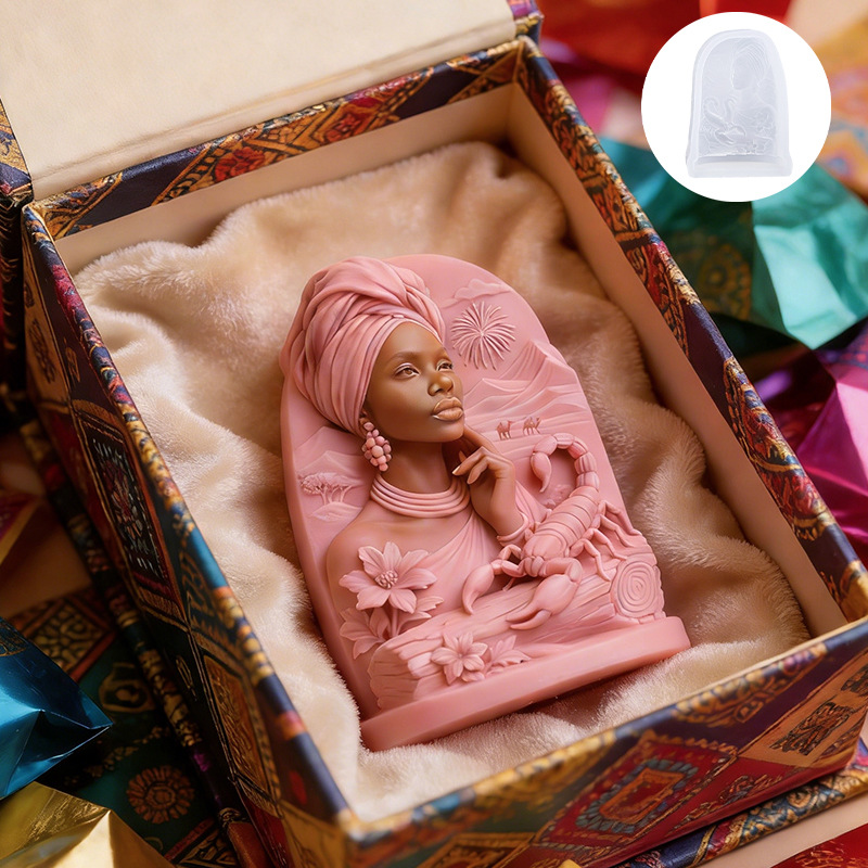 แม่พิมพ์เทียนรูปพระราชินีแห่งท - Candle. Queen บทวิจารณ์และราคา